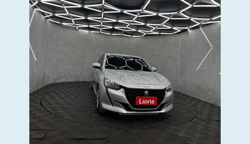 PEUGEOT 208 LIKE 1.6 FLEX - PRATA - 2022 Foto 4 (Grande)