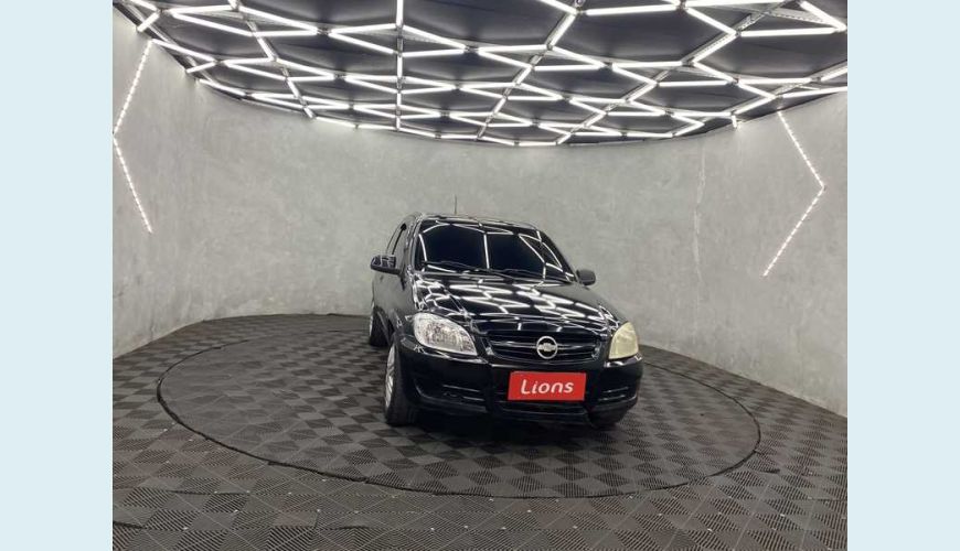 CHEVROLET CELTA LIFE 1.0 VHC FLEX 2P - PRETO - 2008 Foto 4 (Grande)