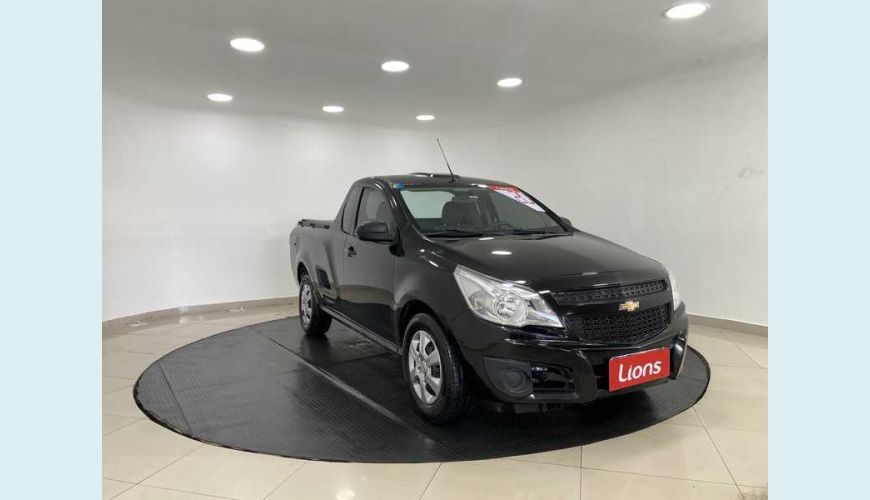 CHEVROLET MONTANA LS 1.4 FLEX - PRETO - 2020 Foto 4 (Grande)