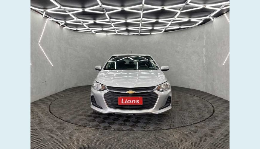 CHEVROLET ONIX LT 1.0 FLEX - PRATA - 2020 Foto 4 (Grande)
