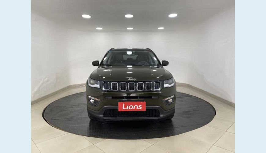JEEP COMPASS 2.0 LONGITUDE 4X2 AUT. FLEX - VERDE - 2019 Foto 4 (Grande)