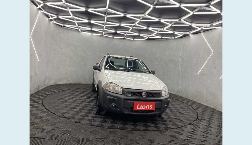 FIAT STRADA HARD WORKING 1.4 FLEX (CABINE ESTENDIDA) - BRANCO - 2019 Foto 4 (Grande)
