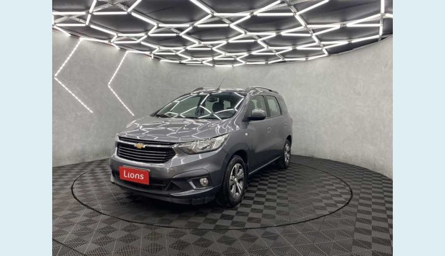 CHEVROLET SPIN PREMIER 7S 1.8 AUT. FLEX - CINZA - 2020 Foto 4 (Grande)
