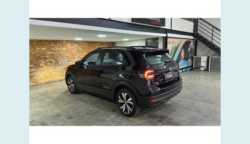VOLKSWAGEN T-CROSS 1.0 200 TSI COMFORTLINE AUT. FLEX - PRETO - 2021 Foto 4 (Grande)