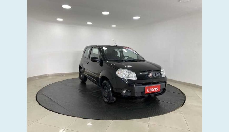 FIAT UNO VIVACE 1.0 8V FLEX 2P - PRETO - 2014 Foto 4 (Grande)