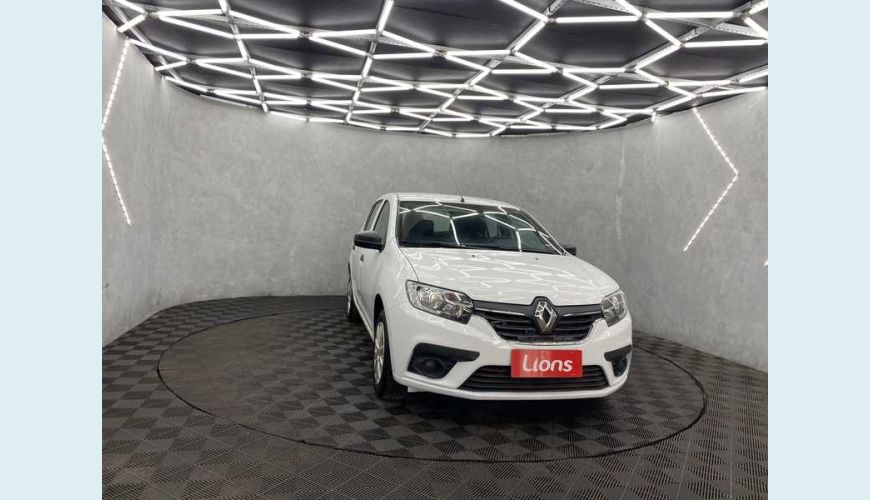 RENAULT SANDERO LIFE 1.0 12V SCE FLEX - BRANCO - 2021 Foto 4 (Grande)