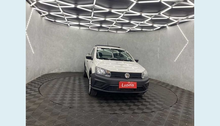 VOLKSWAGEN SAVEIRO ROBUST 1.6 MSI CS FLEX - BRANCO - 2020 Foto 4 (Grande)