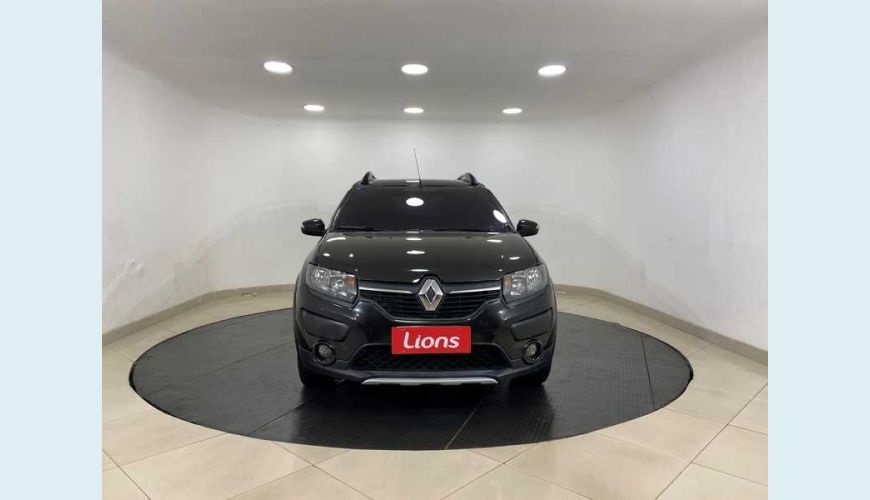 RENAULT SANDERO STEPWAY 1.6 8V FLEX - PRETO - 2017 Foto 4 (Grande)