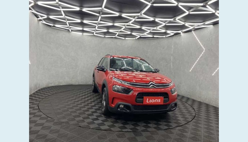CITROËN C4 CACTUS 1.6 FEEL AUT. FLEX - VERMELHO - 2022 Foto 4 (Grande)
