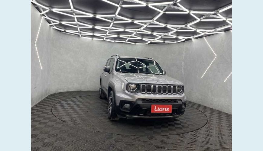 JEEP RENEGADE LONGITUDE 1.3 TURBO 4X2 - PRATA - 2022 Foto 4 (Grande)