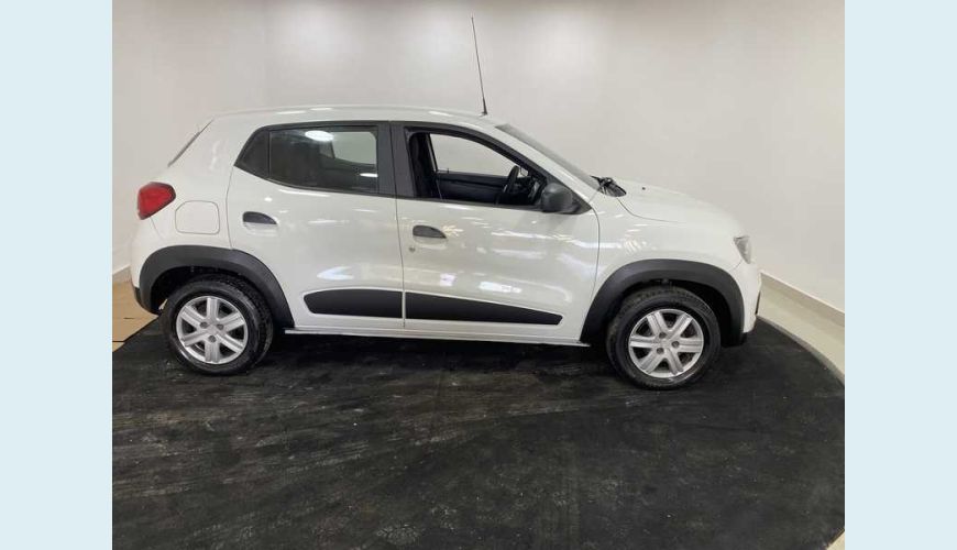 RENAULT KWID INTENSE 1.0 12V SCE FLEX - BRANCO - 2018 Foto 4 (Grande)