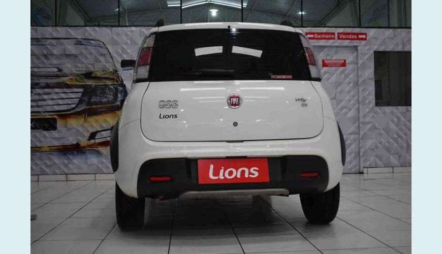 FIAT UNO WAY 1.4 8V FLEX 4P - BRANCO - 2016 Foto 4 (Grande)