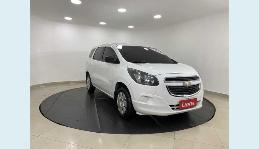 CHEVROLET SPIN LT 5S 1.8 AUT. FLEX - BRANCO - 2016 Foto 4 (Grande)