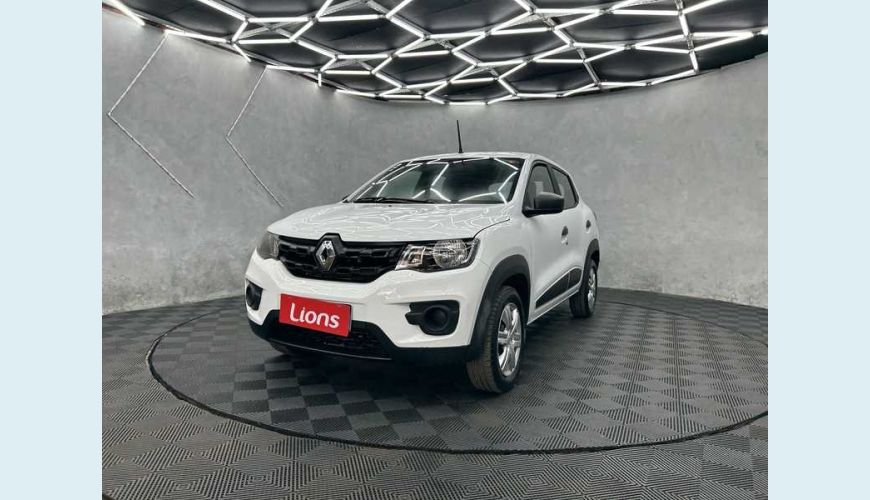RENAULT KWID ZEN 1.0 12V SCE FLEX - BRANCO - 2021 Foto 4 (Grande)