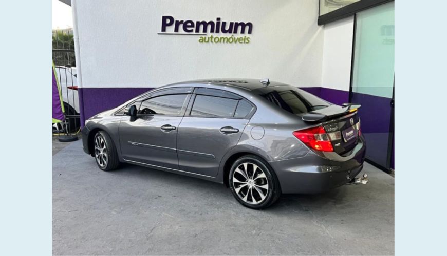 HONDA CIVIC - CINZA - 2015 Foto 4 (Grande)