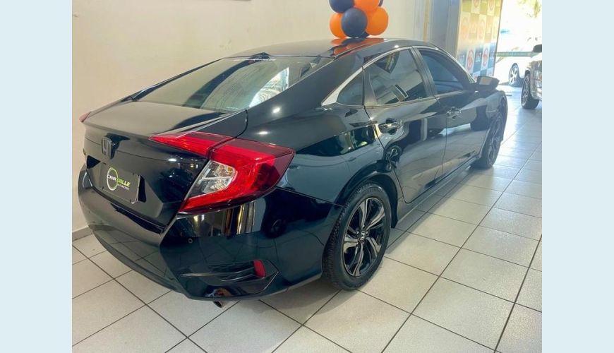 HONDA CIVIC SPORT CVT - PRETO - 2017 Foto 4 (Grande)