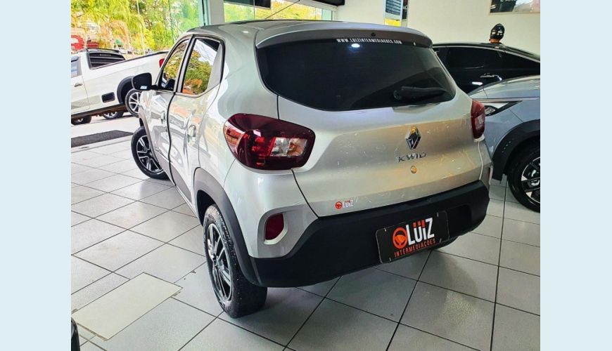 RENAULT KWID INTENSE 1.0 - PRATA - 2023 Foto 4 (Grande)