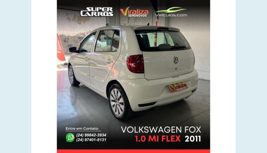 VOLKSWAGEN FOX - BRANCO - 2011 Foto 4 (Grande)