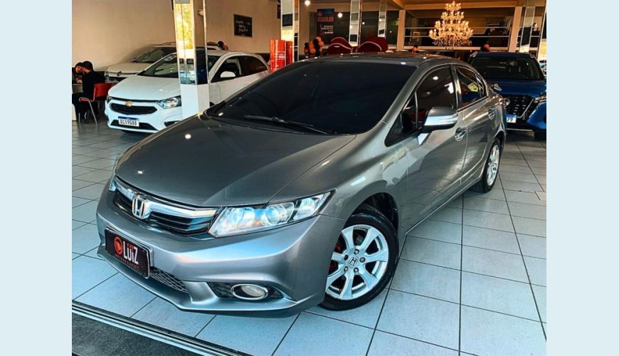 HONDA CIVIC EXS - CINZA - 2013 Foto 4 (Grande)