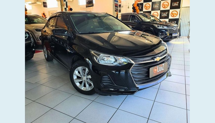 CHEVROLET ONIX 1.0 LT - PRETO - 2021 Foto 4 (Grande)