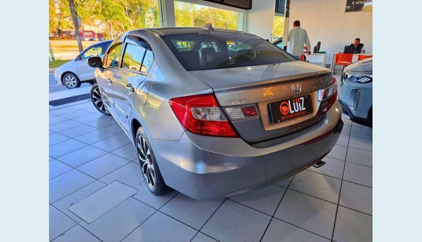 HONDA CIVIC LXR 2.0 16V FLEX AUT. - CINZA - 2015 Foto 4 (Grande)