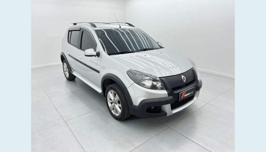 RENAULT SANDERO STEPWAY - PRATA - 2012 Foto 4 (Grande)