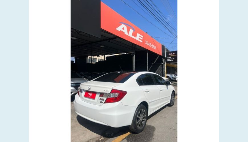 HONDA CIVIC - BRANCO - 2014 Foto 4 (Grande)