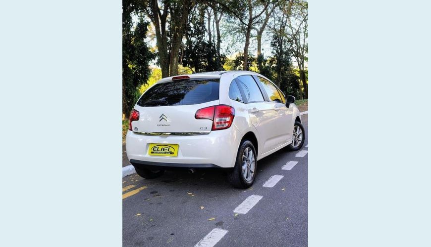 CITROËN C3 90M TENDANCE - BRANCO - 2014 Foto 4 (Grande)