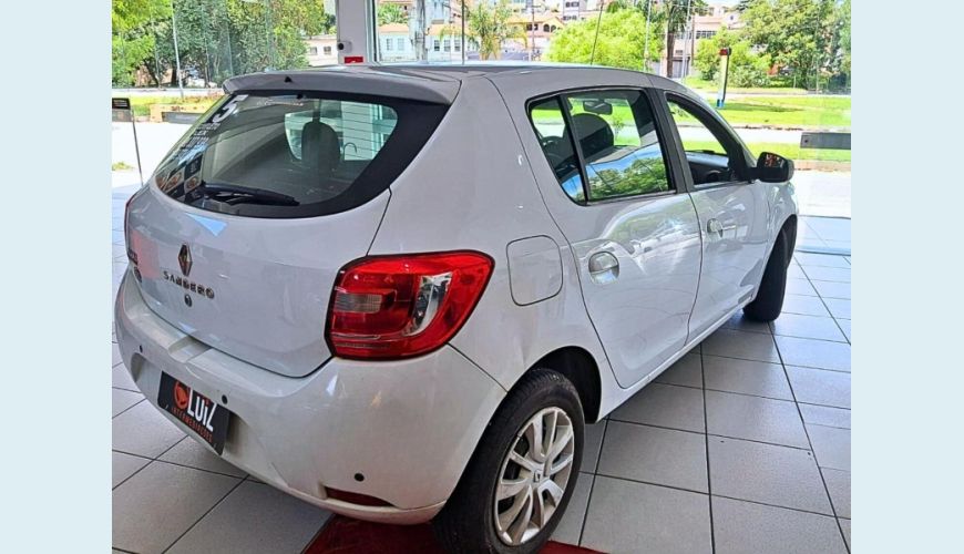 RENAULT SANDERO EXPR 1.0 - BRANCO - 2015 Foto 4 (Grande)
