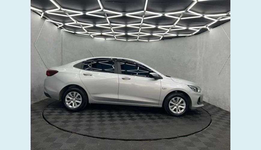 CHEVROLET ONIX PLUS 1.0 LT FLEX - PRATA - 2020 Foto 4 (Grande)