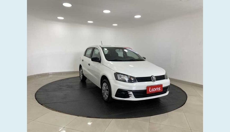VOLKSWAGEN GOL 1.0 MPI TRENDLINE FLEX 2P - BRANCO - 2017 Foto 4 (Grande)