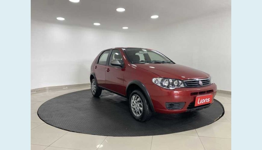 FIAT PALIO FIRE WAY 1.0 8V FLEX - VERMELHO - 2015 Foto 4 (Grande)