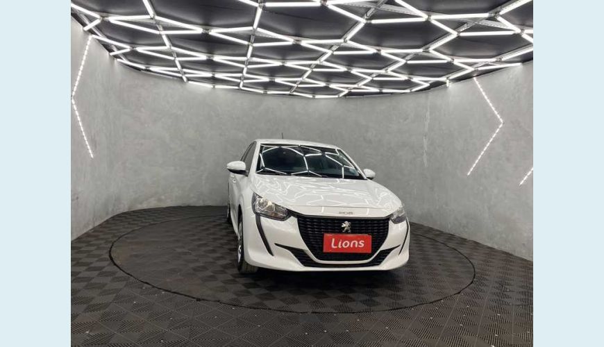 PEUGEOT 208 LIKE 1.6 FLEX - BRANCO - 2022 Foto 4 (Grande)
