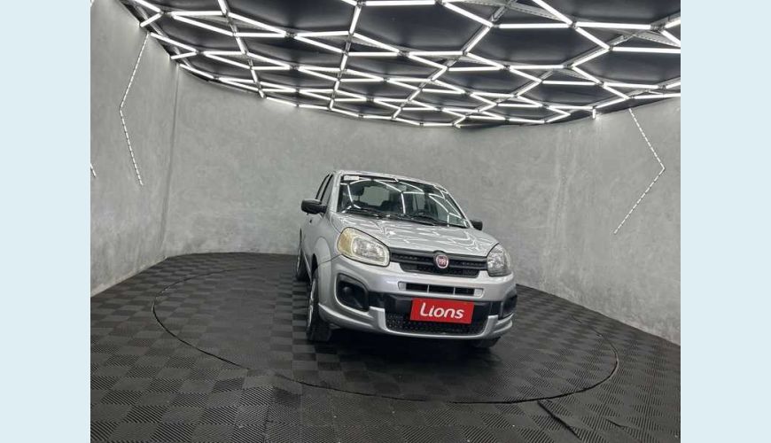 FIAT UNO ATTRACTIVE 1.0 8V FLEX 4P - PRATA - 2020 Foto 4 (Grande)