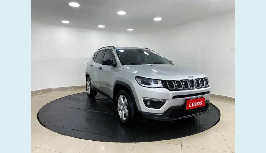 JEEP COMPASS 2.0 SPORT 4X2 AUT. FLEX - PRATA - 2018 Foto 4 (Grande)