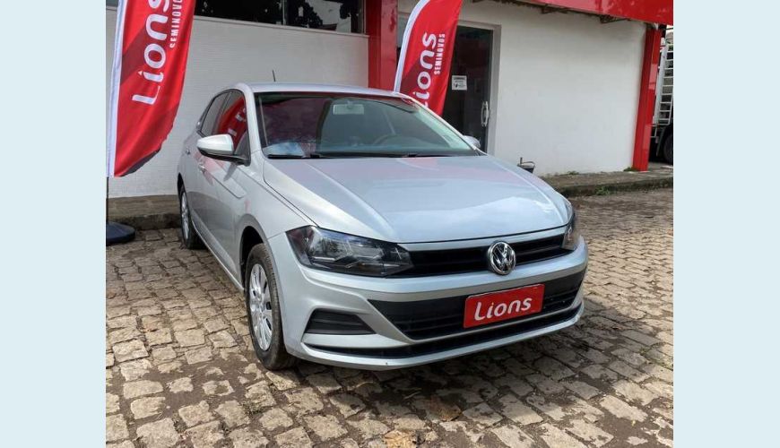 VOLKSWAGEN POLO 1.0 FLEX - PRATA - 2020 Foto 4 (Grande)