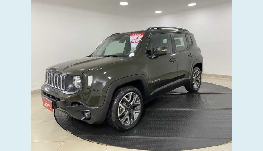 JEEP RENEGADE LONGITUDE 1.8 4X2 AUT. FLEX - VERDE - 2020 Foto 4 (Grande)