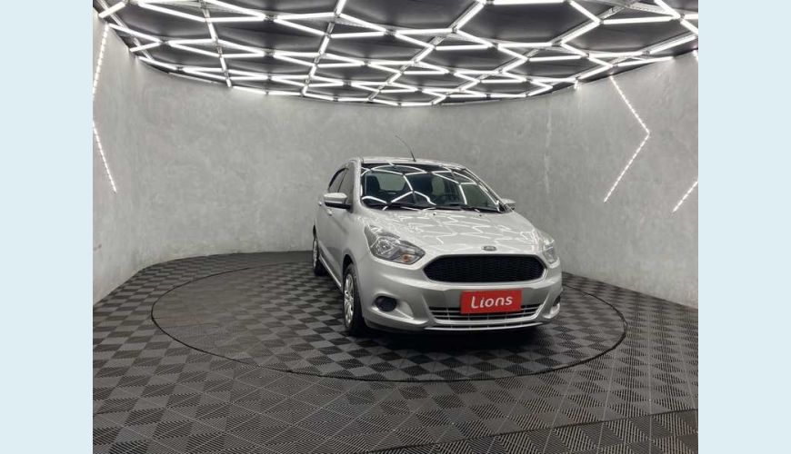 FORD KA SE 1.0 FLEX - PRATA - 2015 Foto 4 (Grande)