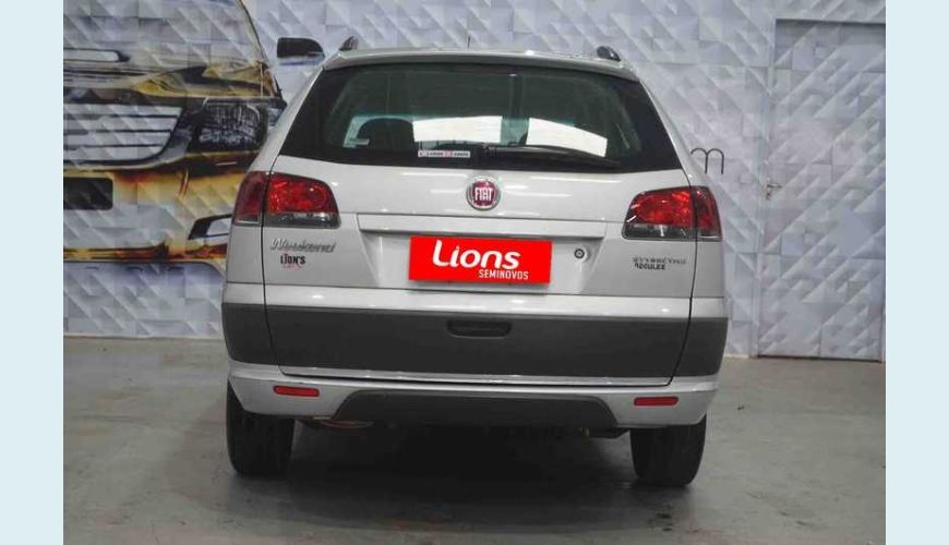 FIAT PALIO WEEKEND ATTRACTIVE 1.4 FIRE FLEX - PRATA - 2016 Foto 4 (Grande)