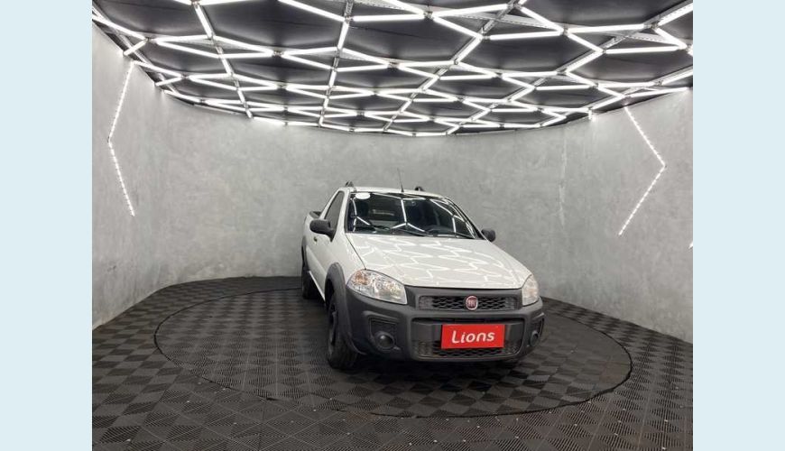 FIAT STRADA HARD WORKING 1.4 FLEX (CABINE ESTENDIDA) - BRANCO - 2020 Foto 4 (Grande)