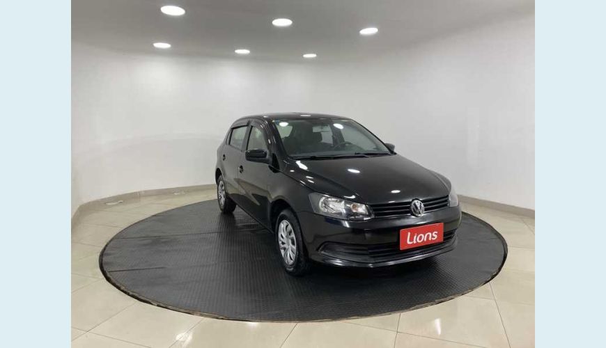 VOLKSWAGEN GOL 1.0 TEC FLEX 2P - PRETO - 2014 Foto 4 (Grande)