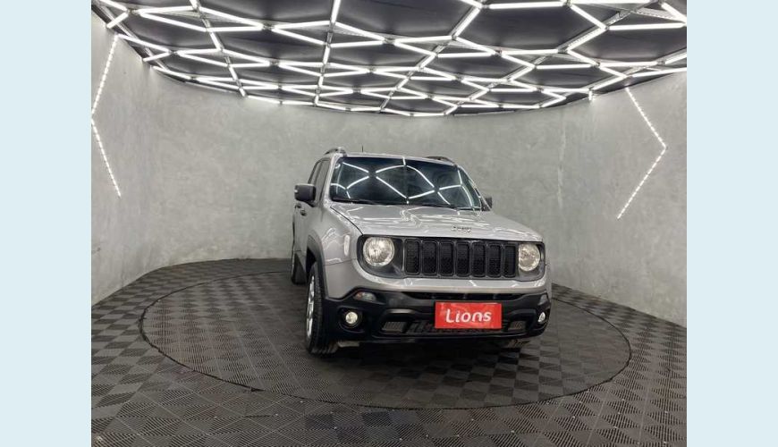 JEEP RENEGADE SPORT 1.8 4X2 AUT. FLEX - PRATA - 2021 Foto 4 (Grande)