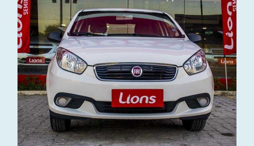 FIAT GRAND SIENA ATTRACTIVE 1.0 FLEX - BRANCO - 2018 Foto 4 (Grande)