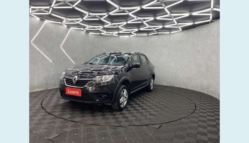 RENAULT LOGAN ZEN 1.6 16V SCE FLEX CVT - PRETO - 2020 Foto 4 (Grande)