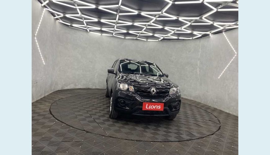 RENAULT KWID ZEN 1.0 12V SCE FLEX - PRETO - 2021 Foto 4 (Grande)