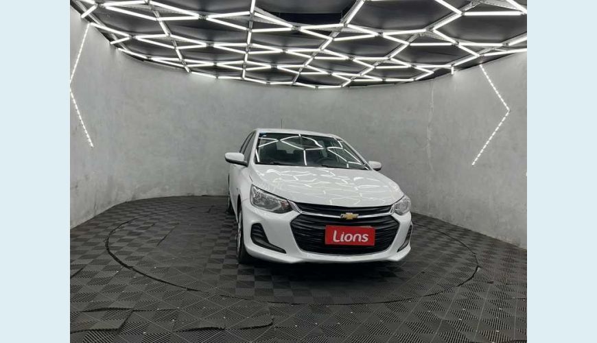 CHEVROLET ONIX LT 1.0 FLEX - BRANCO - 2020 Foto 4 (Grande)