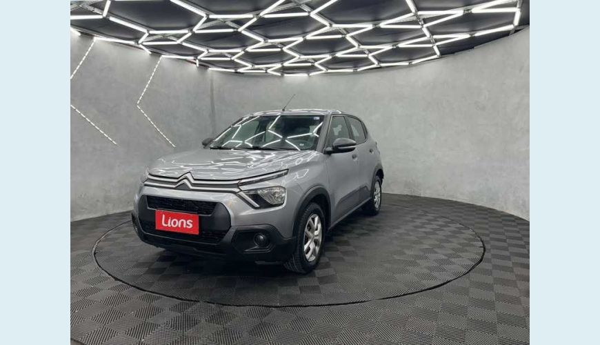 CITROËN C3 LIVE PACK 1.0 FLEX - PRATA - 2023 Foto 4 (Grande)