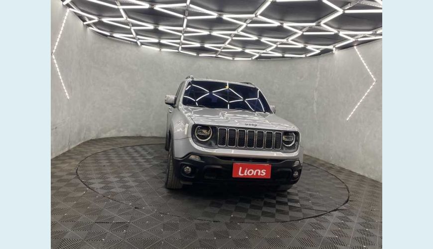JEEP RENEGADE LONGITUDE 1.8 4X2 AUT. FLEX - CINZA - 2020 Foto 4 (Grande)