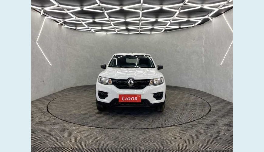 RENAULT KWID ZEN 1.0 12V SCE FLEX - BRANCO - 2020 Foto 4 (Grande)