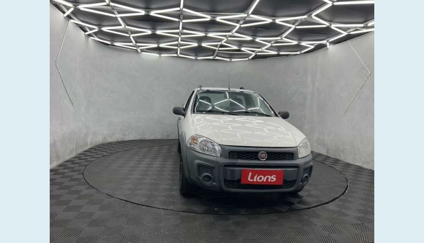 FIAT STRADA HARD WORKING 1.4 FLEX CD - BRANCO - 2020 Foto 4 (Grande)
